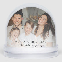 Skandinavisk familj julfoto