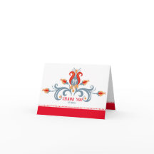 Skandinavisk folkart, mappad Tack