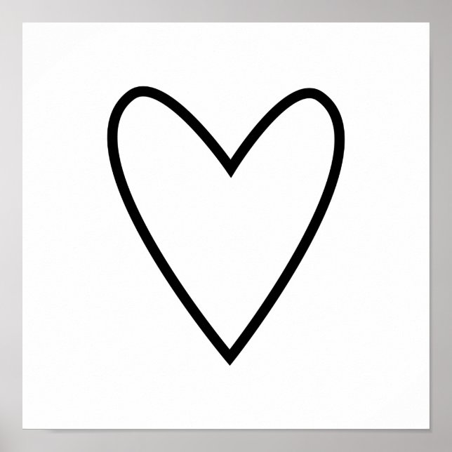 Skandinavisk folkart Minimalistisk illustration Poster (Framsidan)