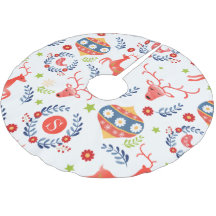 Skandinavisk folkart Monogram jul