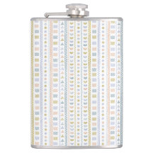 Skandinavisk folkart Sol & Wave Mönster-kolv