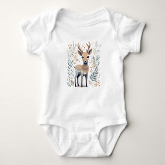 Skandinavisk folkdräkt Hjort Baby T Shirt