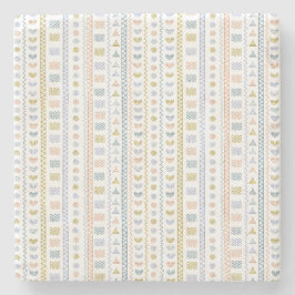 Skandinavisk folkkonst med nordisk motif stenunderlägg