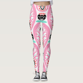 Skandinavisk folkkonst: Nordisk sömlös. Leggings