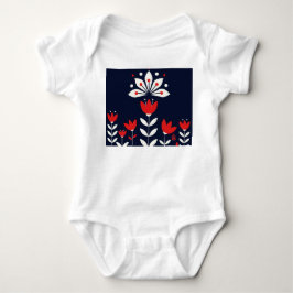 Skandinavisk folkkonst t shirt
