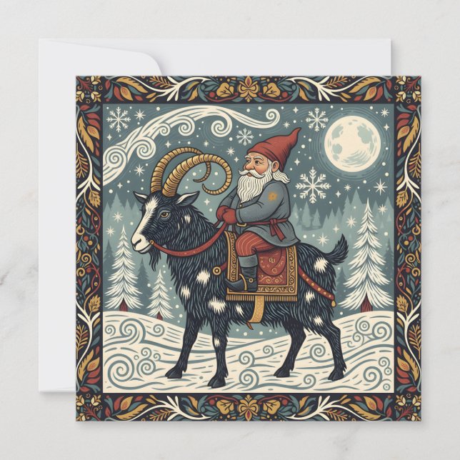 Skandinavisk Folklore Tomte  (Framsida)