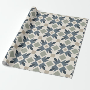 Skandinavisk geometrisk modern nordisk mitten av s presentpapper