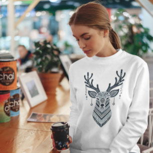 Skandinavisk Hjort jul T Shirt