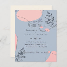 Skandinavisk japandi Modern Abstrakt Bröllop