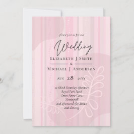 Skandinavisk japandi Modern Abstrakt Bröllop