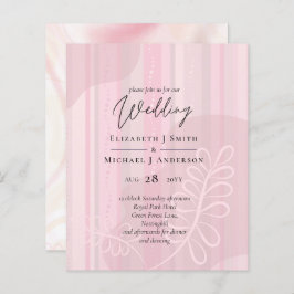 Skandinavisk japandi Modern Abstrakt Bröllop