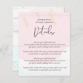 Skandinavisk japandi Modern Abstrakt Bröllop