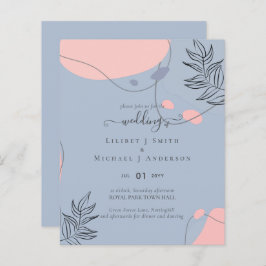 Skandinavisk japandi Modern Abstrakt Bröllop