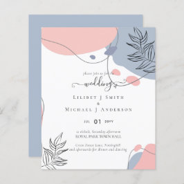 Skandinavisk japandi Modern Abstrakt Bröllop