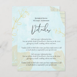 Skandinavisk japandi Modern Abstrakt Bröllop