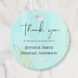 Skandinavisk japandi Modern Abstrakt Bröllop Gåvor Etiketter