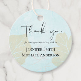 Skandinavisk japandi Modern Abstrakt Bröllop Gåvor Etiketter