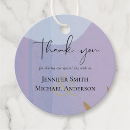 Skandinavisk japandi Modern Abstrakt Bröllop Gåvor Etiketter