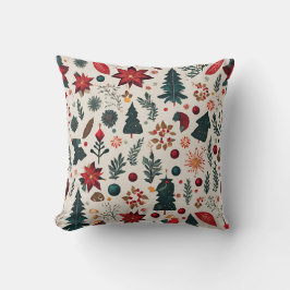 Skandinavisk jul mönster kudde