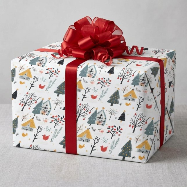 Skandinavisk jul   presentpapper (Skapare uppladdad)