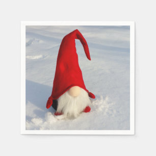 Skandinavisk julGnome Pappersservett