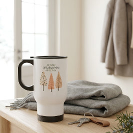 Skandinavisk julgran – minimalistisk resemugg