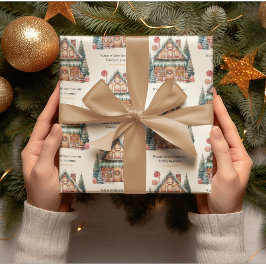 Skandinavisk julmagi presentpapper