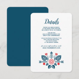 Skandinavisk Kärlek | Information om bröllopsgäst Inbjudningar