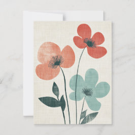 Skandinavisk minimalistisk #176 vykort