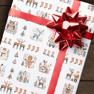 Skandinavisk nordisk folkkonst jul presentpapper