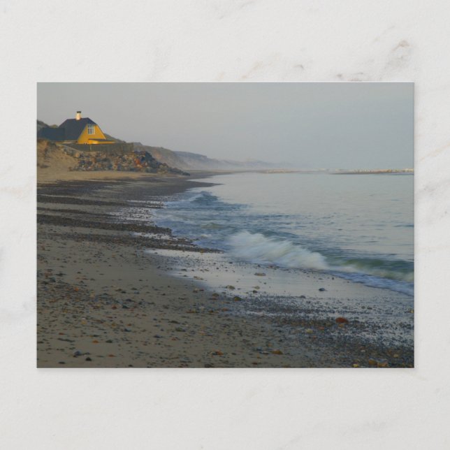 Skandinavisk sjösida vykort (Framsida)