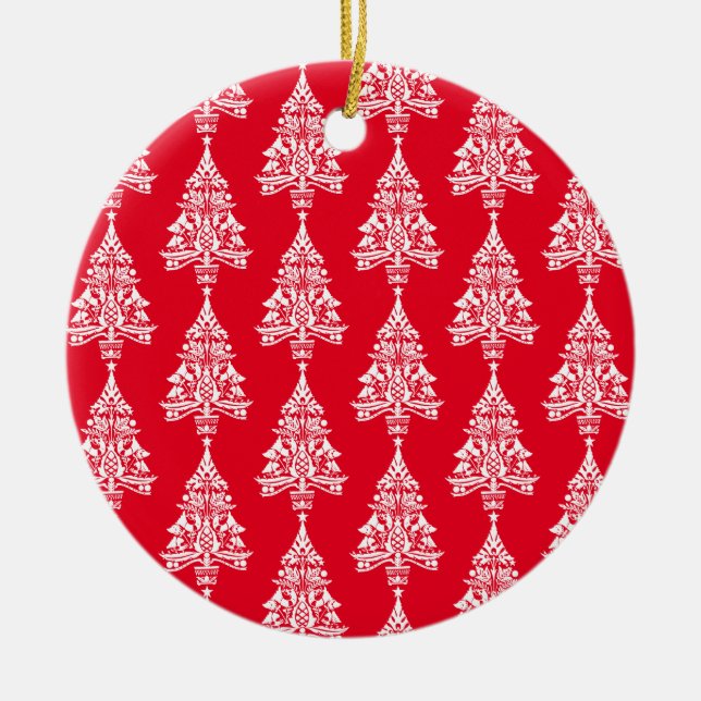 Skandinavisk traditionell Juldekorationer (Framsidan)