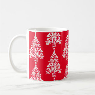 Skandinavisk traditionell Juldekorationer Kaffemugg