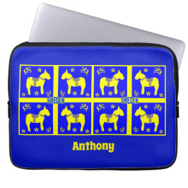skandinavisk utformning,Sveteranskt häst,Personali Laptop Fodral