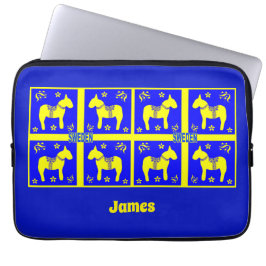 skandinavisk utformning,Sveteranskt häst,Personali Laptop Fodral