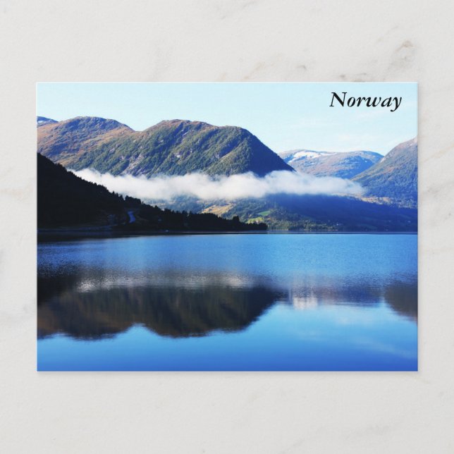 Skandinaviska berg, Nordsjön... Vykort (Framsida)