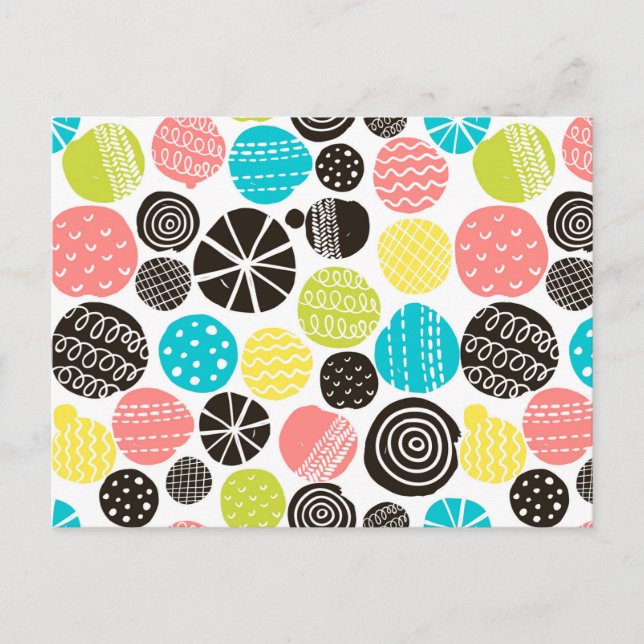 Skandinaviska cirklar vykort (Framsida)