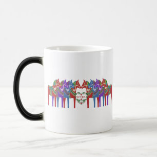 Skandinaviska Dala Horses Gud Jul jul Magisk Mugg