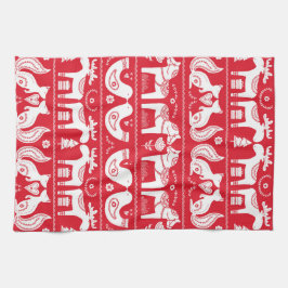 Skandinaviska djur Köksdukar Kökshandduk