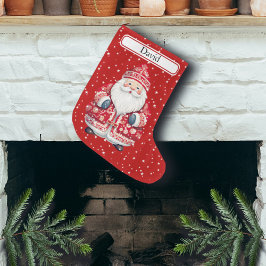 Skandinaviska folkgruppen Jultomten - Namn Stor Julstrumpa