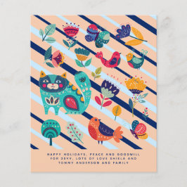 Skandinaviska folkkonst Julafton Helgdagar Brev