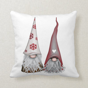 Skandinaviska Gnomer Dekorativ kudde