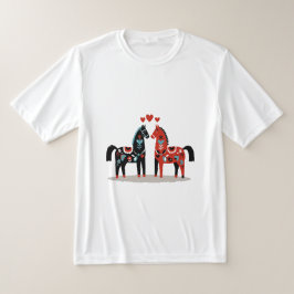 Skandinaviska hästar t shirt