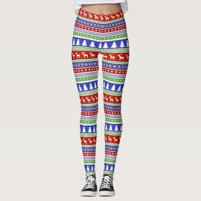 skandinaviska julklappar leggings (Framsida)