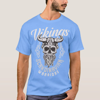 Skandinaviska krigare Vikings T Shirt