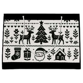 SKANDINAVISKA MÖNSTER JULKLAPPAR PÅSAR