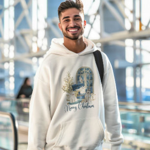 Skandinaviska Nordiska julvibes Hoodie