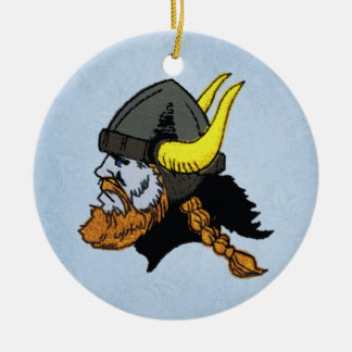 Skandinaviska norska svenska Viking Julgransprydnad Keramik