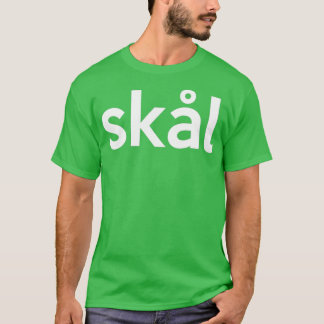 Skandinaviska skal, svenska, danska t shirt