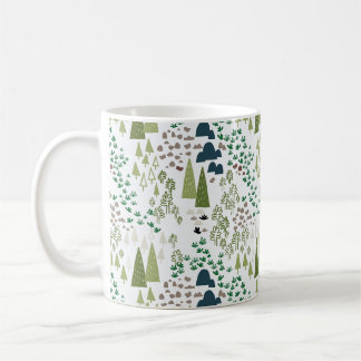 Skandinaviska skogar kaffemugg